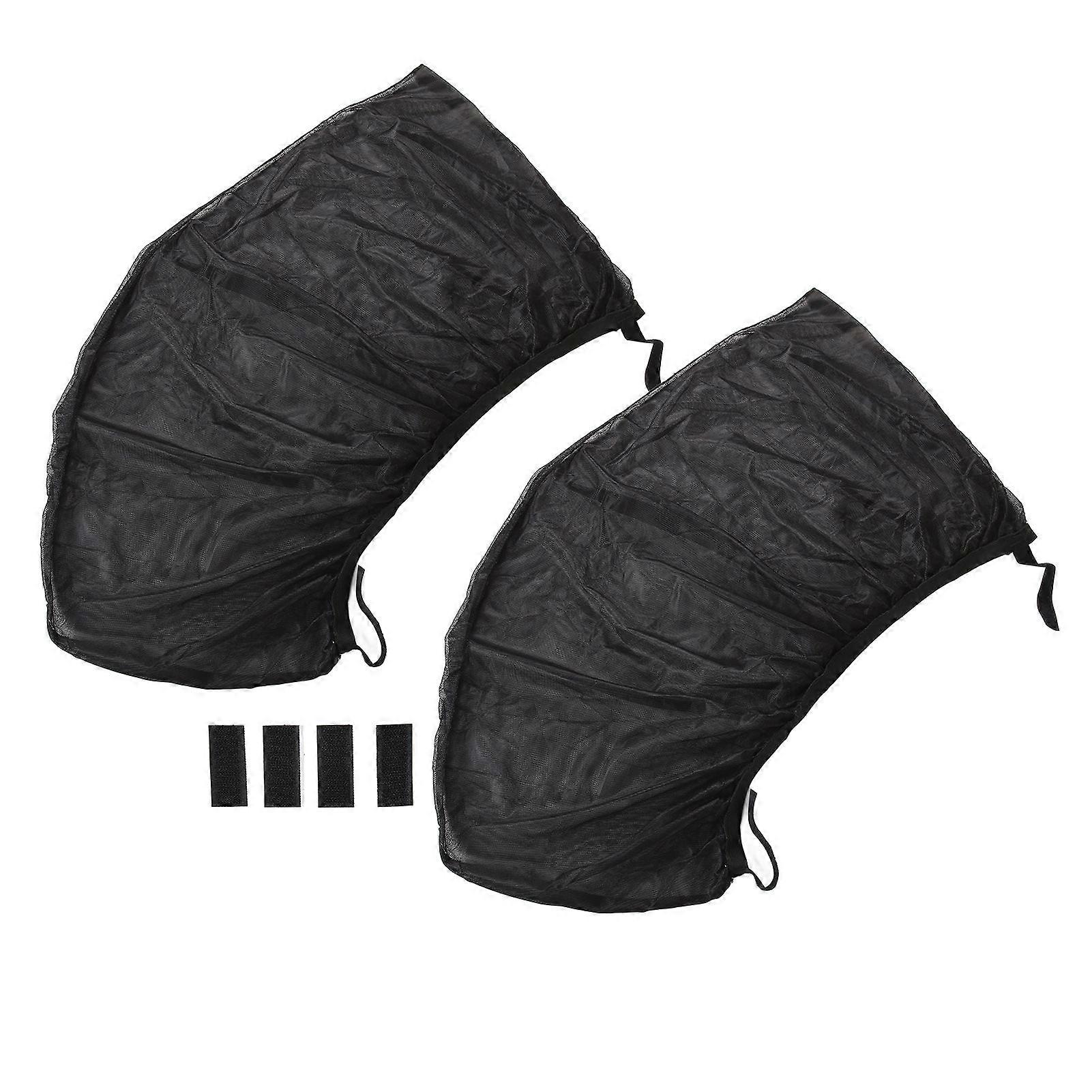 Baby Car Rear Window Screen Sun Shade Cover Breathable Mesh UV Protection Mosquito Bugs Net Privacy Curtain for Camping