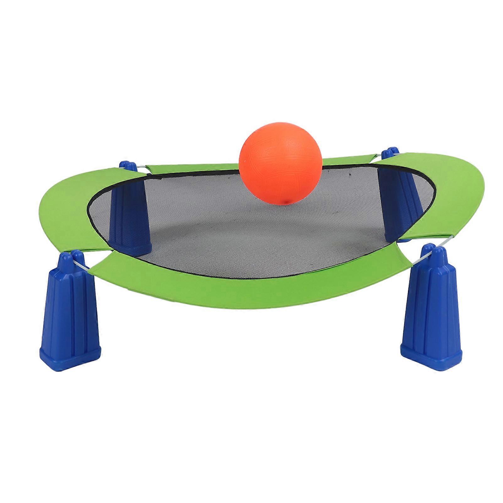 2 in 1 Roundnet Game Set Reliable Construction Fun Outdoor Game Set Toy for Beach Backyard Park