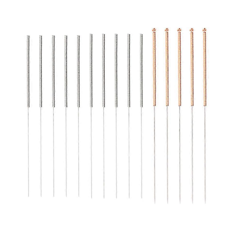 1 Set Stainless Steel Nozzle Kit for Printers with Precision Needles for Maintenance and Durability 15pcs