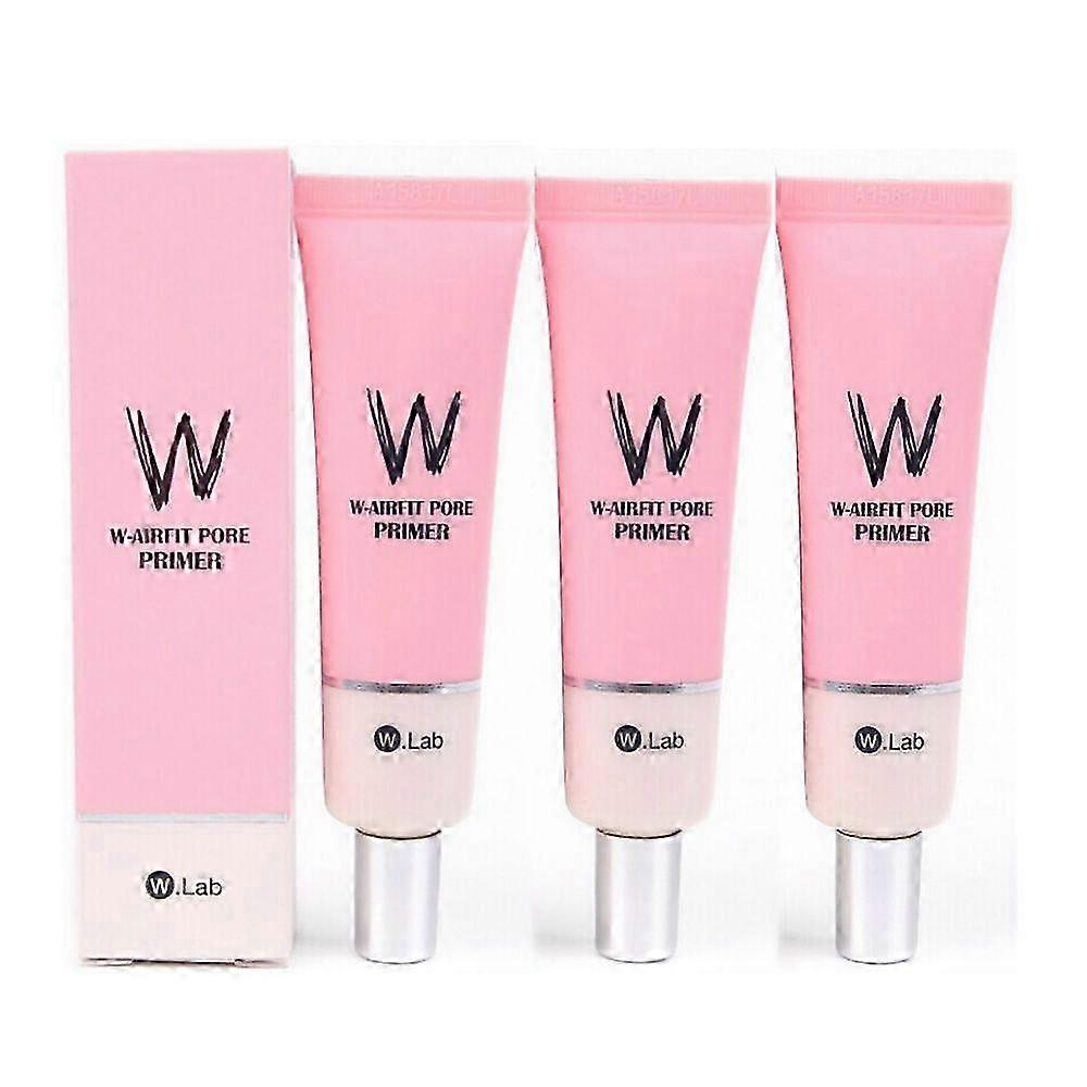 2025 3X Korea New W.lab W-airfit Pore Primer Moist Oil Control Concealer Foundation Primer