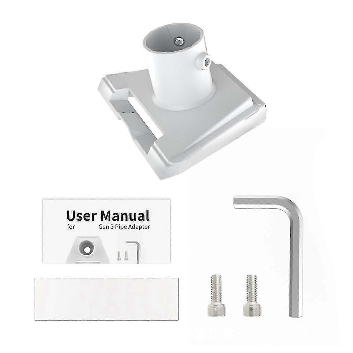 Røradapter for Starlink Gen 3 vanntett rundt rør