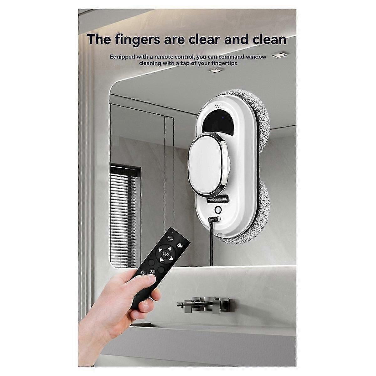 Window Cleaner Robot Smart Glass Cleaning Robotic Strong Suction ()