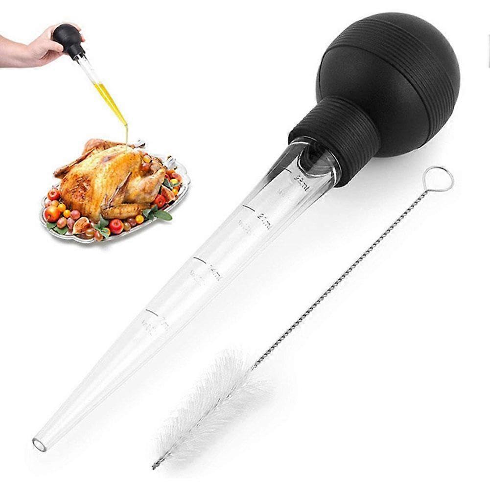 Silicone Bulb Meat Injector Baster Syringe for Home Baking Ref: 3838