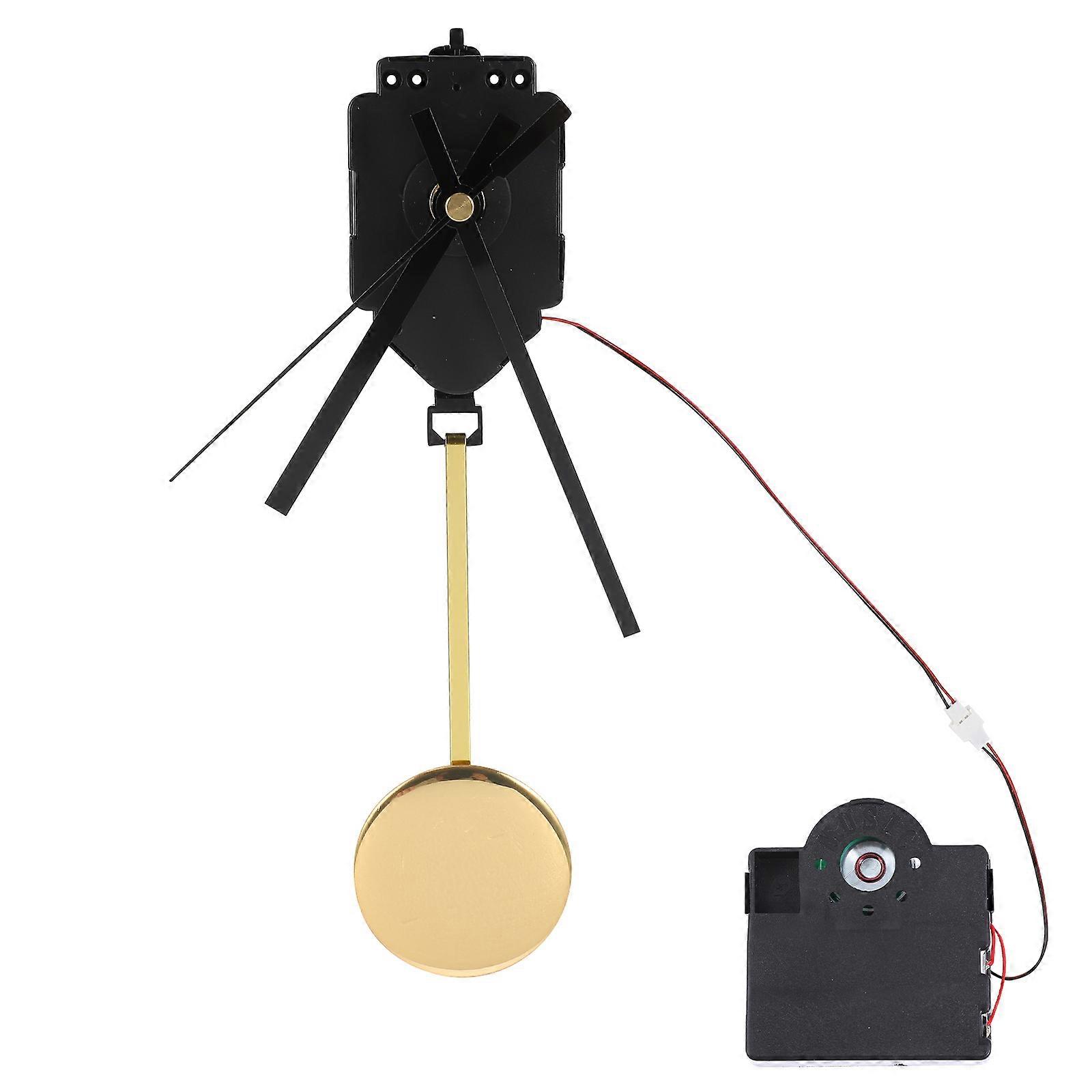 Clock Hands Replacement Quartz Pendulum Clock Movement Wall Clocks 15X6CM Black Square Timekeeping 1 Set