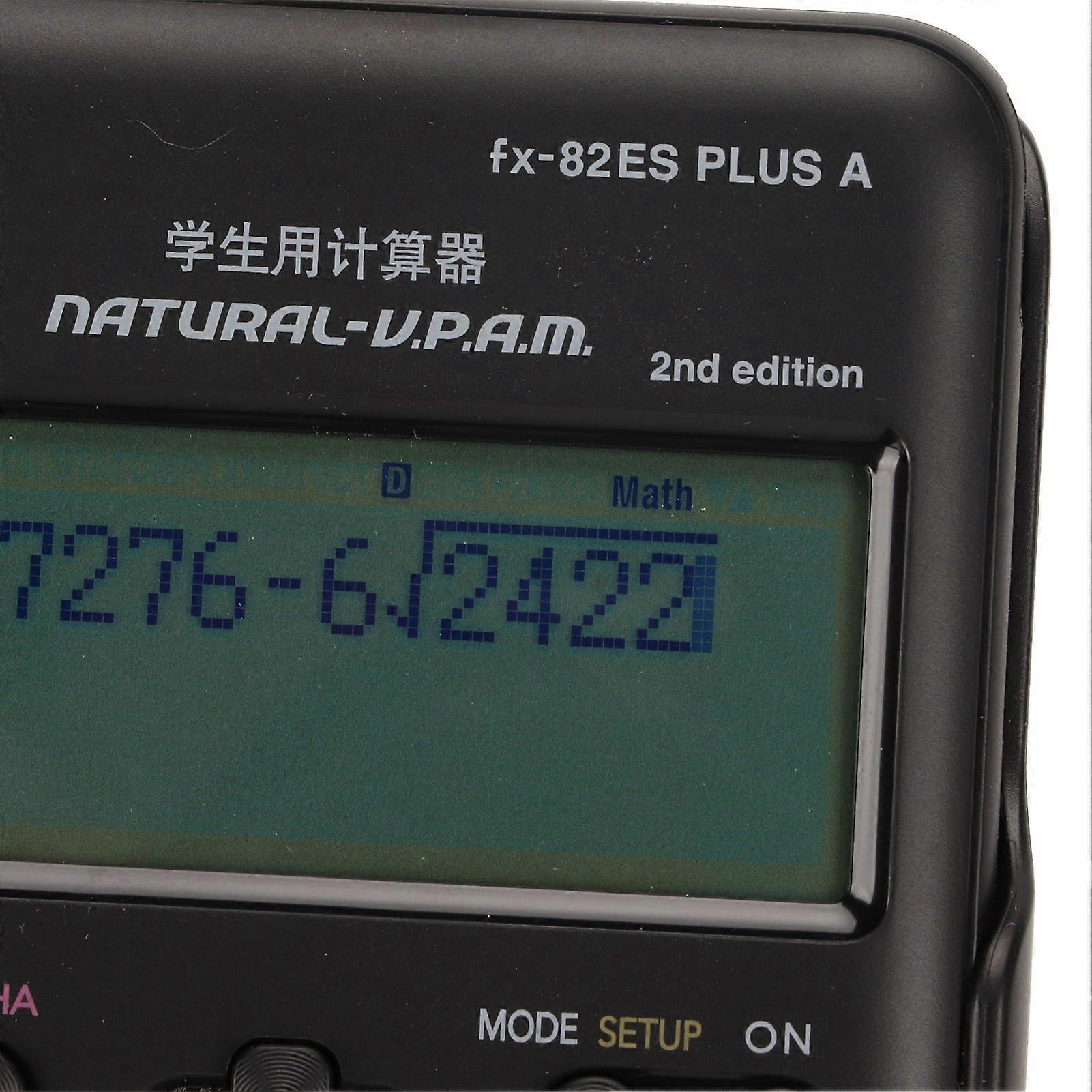 Scientific Calculator for Students with Lid Palm Rejection Clear Numbers Battery Powered Function Calculator for High School