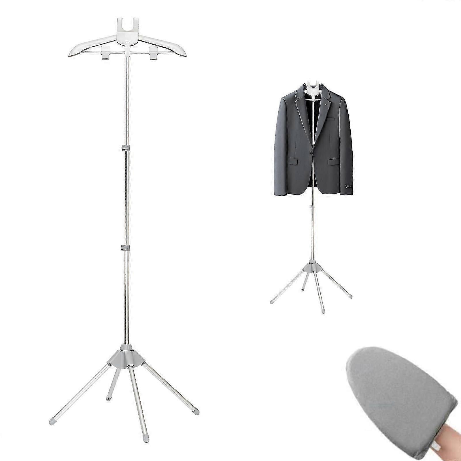 Height-adjustable Handheld Standing Clothes Steamer For Ironing Gloves