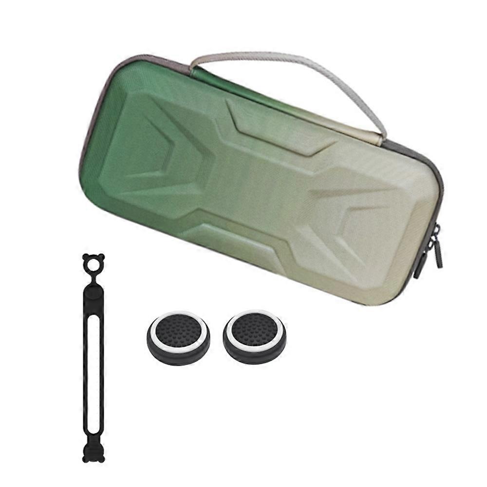 For Nintendo Switch 2 Console Mecha Style EVA Carrying Case with Cable Tie Joystick Caps Set
