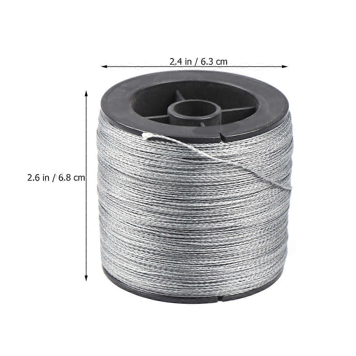 Durable PE Braided Fishing Line with 4 Strands Construction for Sensitivity and Low Memory 300M 8.0 Grey