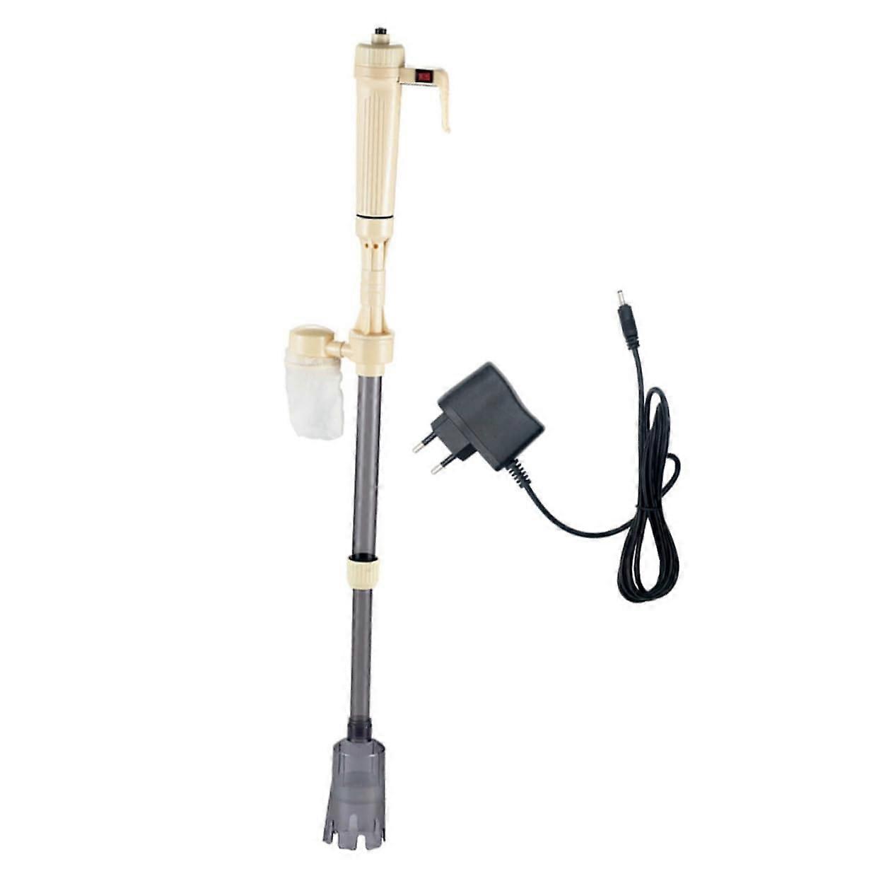Electric Water Change Siphon for Aquariums with Adjustable Sand Washer EU