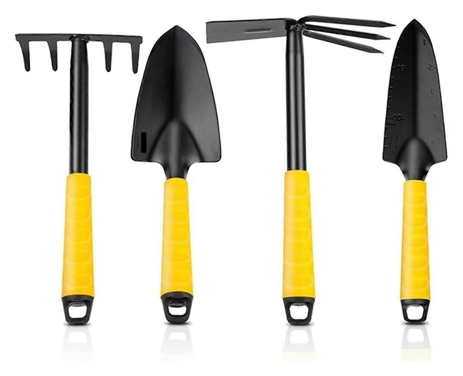 Garden Tools Set, Mini Gardening Tools, Trowel and Rake, Durable Hand Tools for Pot Plants and Soil Cultivation