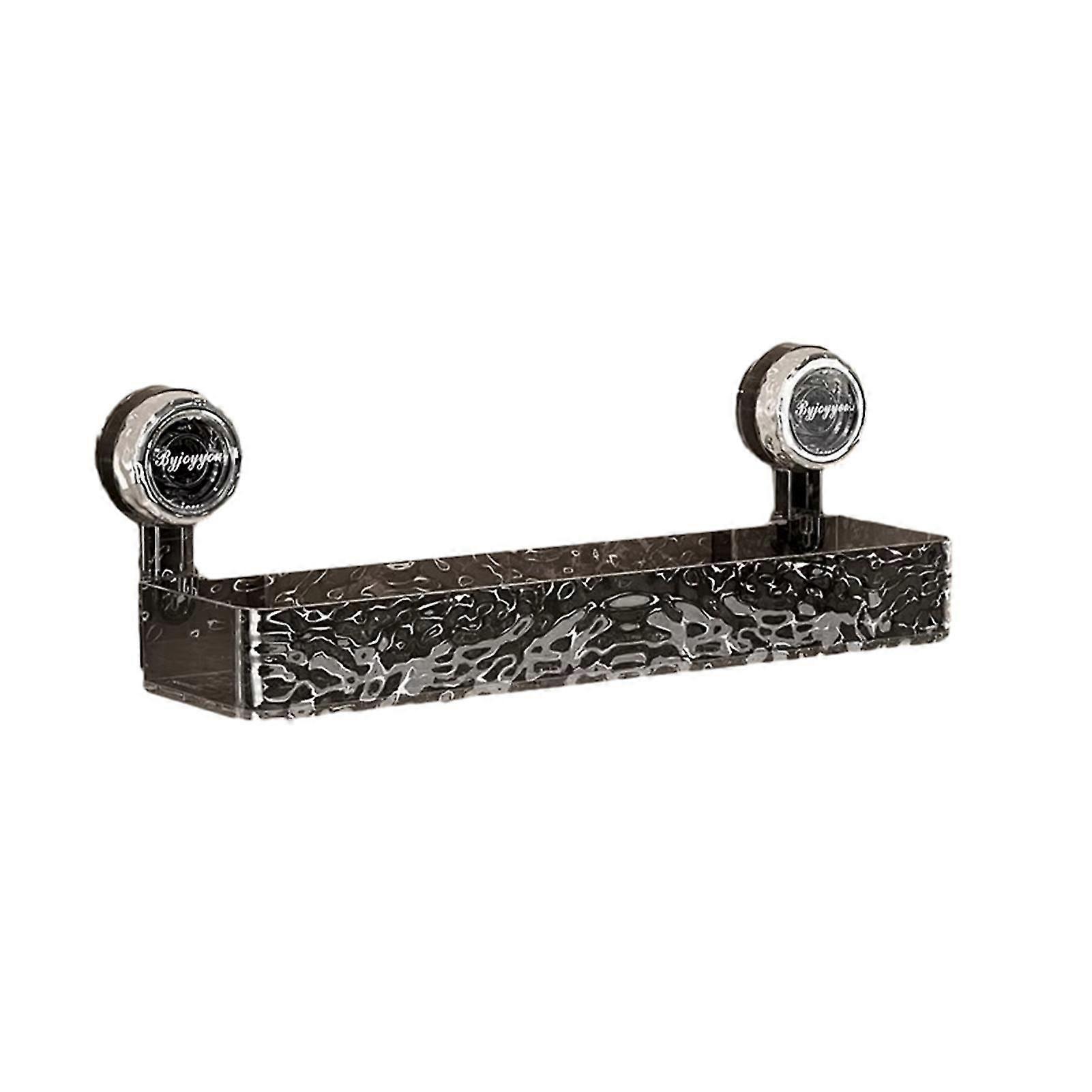 Simple Triangles/Rectangle Rack with Suction Cup Multifunctional Stable Organiser for Washroom Home