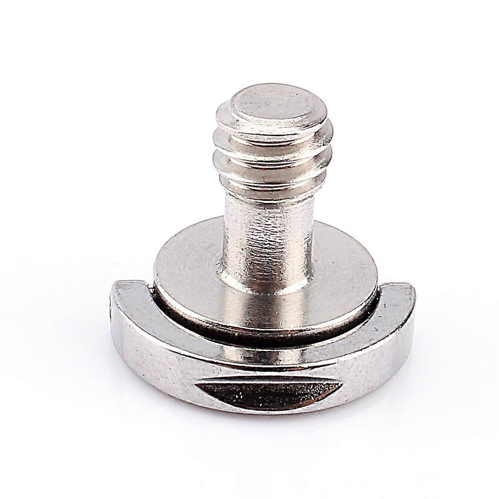 Stainless Steel 1/4inch D Ring Fixing Screw for Camera Tripod Quick Release Plate