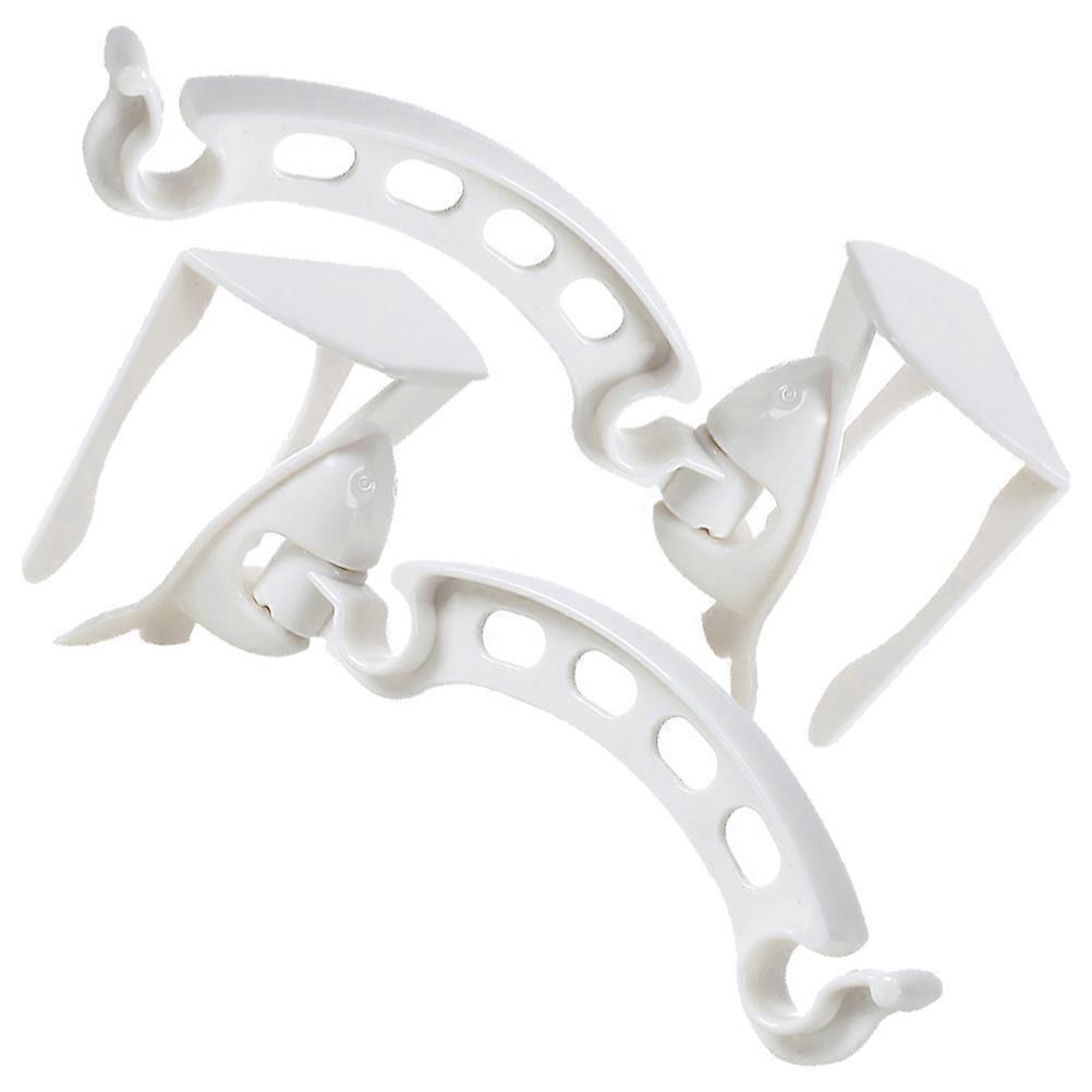 Small Trash Bag Holder Practical Function Fine Workmanship ABS Material Kitchen Use 2Pcs