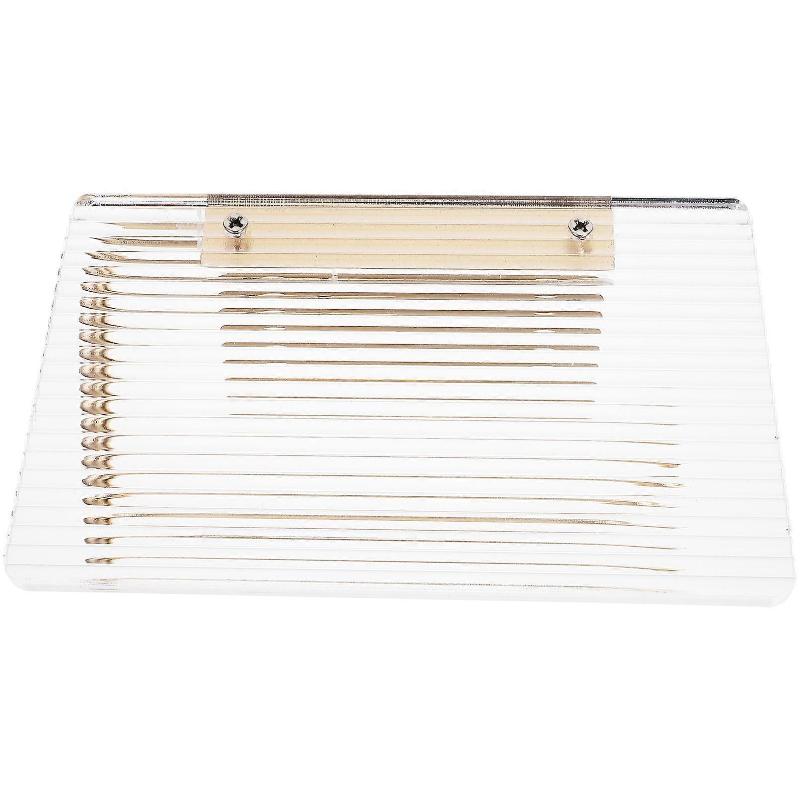 Toilet Roll Holder With Shelf Homeowners Acrylic 16X10CM Wave Shape Tissue Holding Storage 1Set