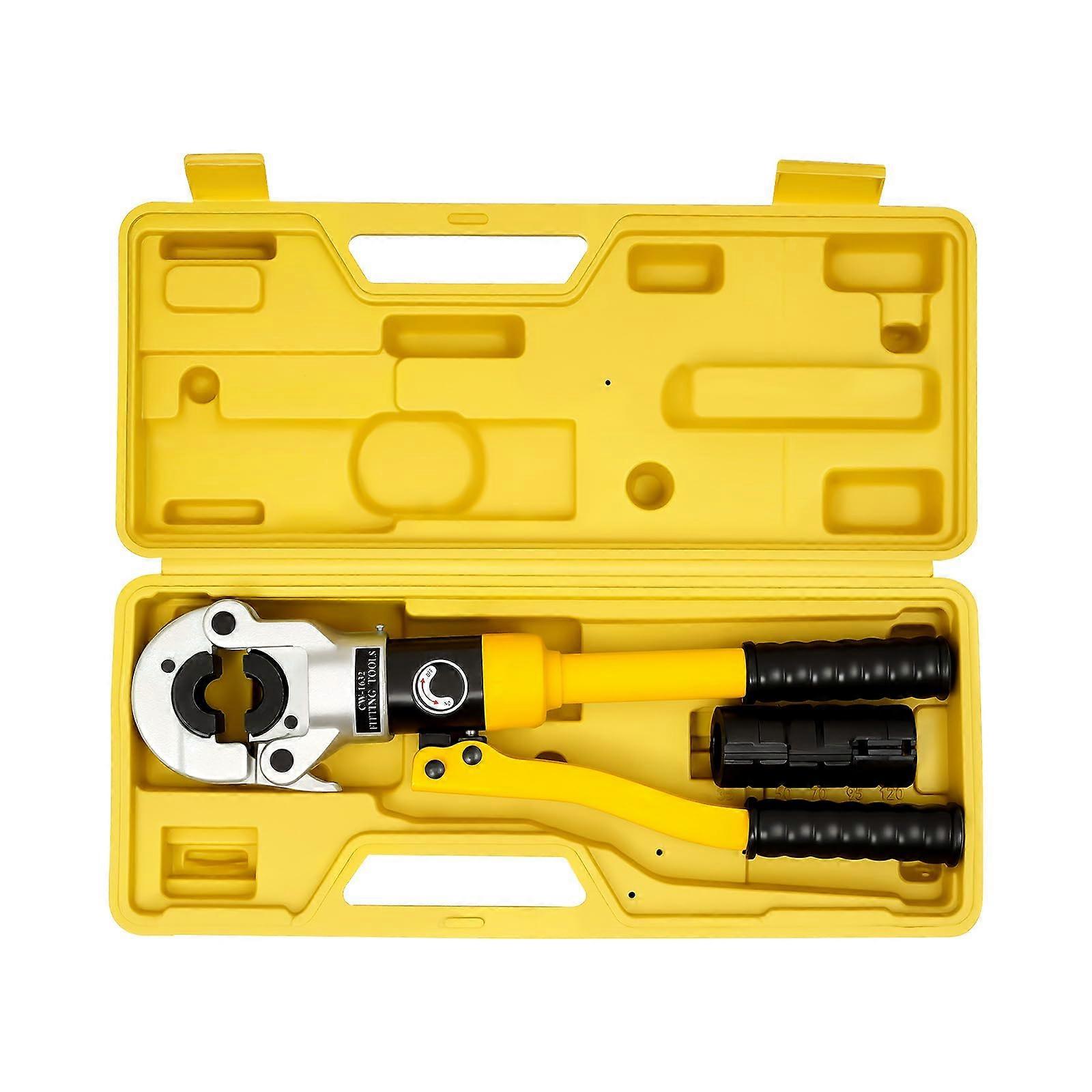 SelfAdjusting Crimping Tool Set with 4 Dies for Wire End Ferrules (1632 mm)