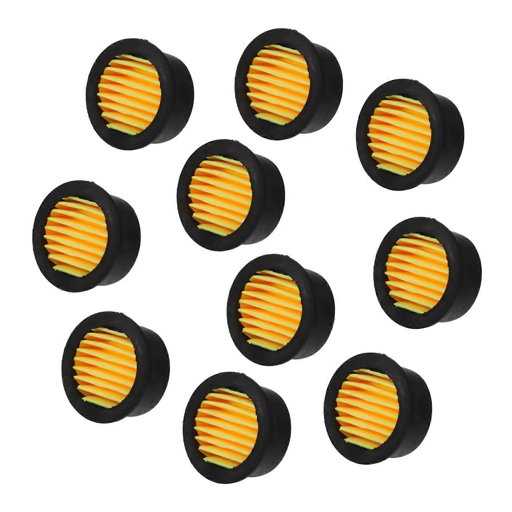 10-St Filter Element for Compressors, Dynamo Generators, Air Conditioning Units, Rubber Air Intake Filter, Black Replacement