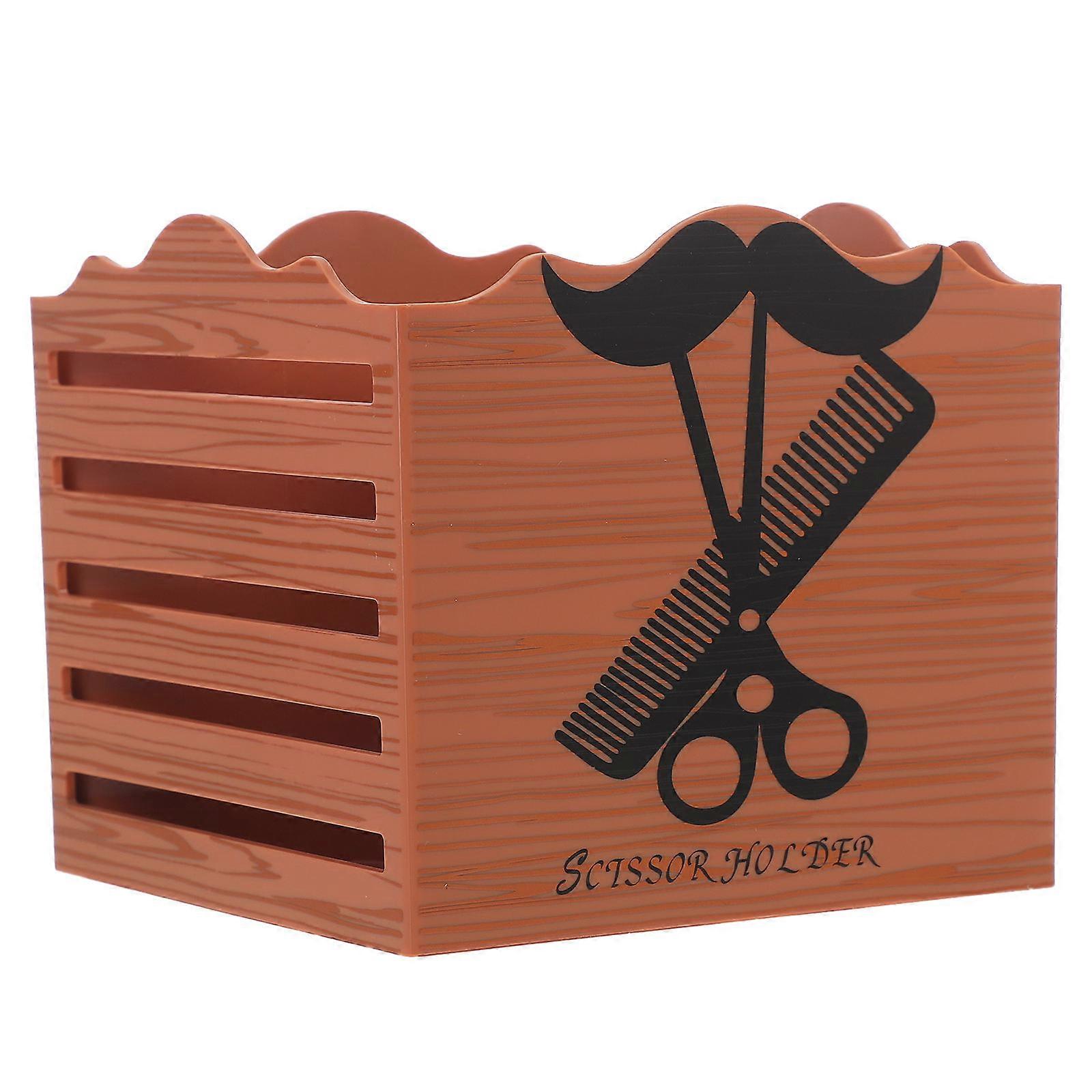 صالون القص حامل البلاستيك صندوق تخزين المهنية أداة التصميم التنظيم 1 مجموعة