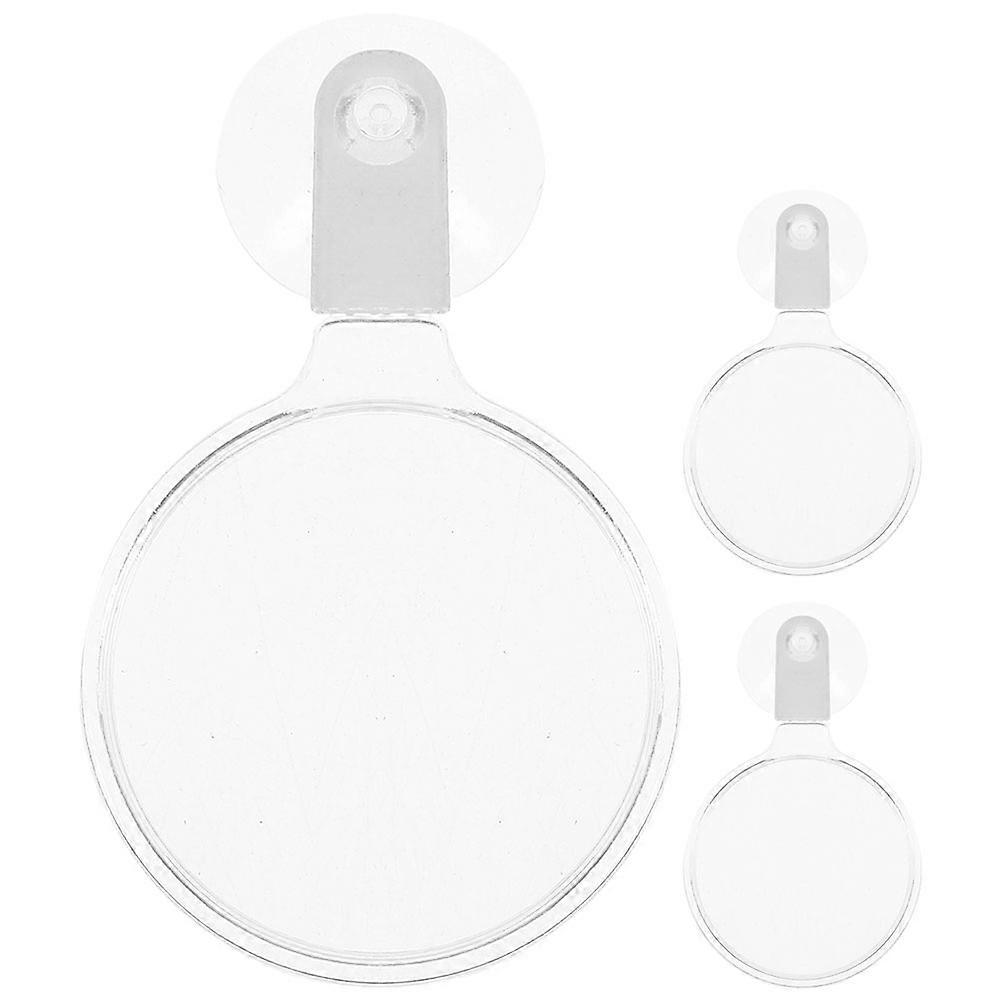 Acrylic Magnifier with Suction Cup for Fish Tank Observation Clear View of Small Animals Plants and Micro Landscapes 3x Magnification