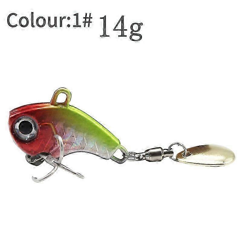 Vibration VIB 14g Fishing Lure Fishing Bait Hook with Bearing Spangle-1