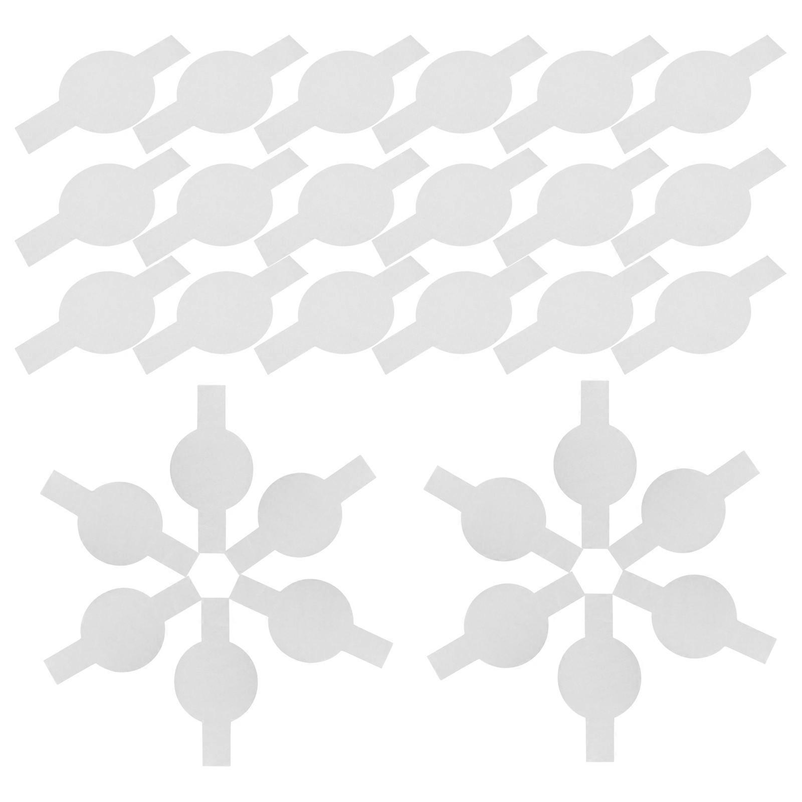 Non-Stick Round Baking Paper Circles for Cake Removal Kitchen Use 100Pcs White