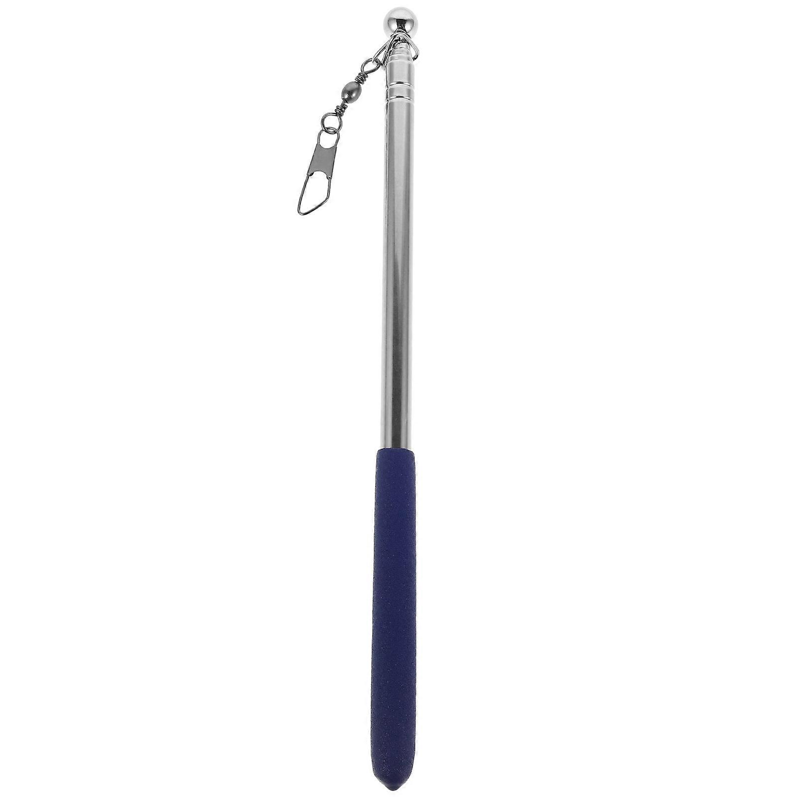 Ribbon Dancer Wand For Kids Artistic Dancing Gymnastics Circus Carnival Shows Sleek Appearance Stainless Steel Telescopic 1Set