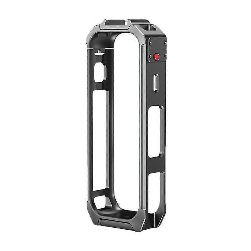 PC Camera Cage Magnetic Quick Release Action Camera Frame with Cold Shoe Mount Extension Bracket for Insta360 X5 Camera Accessories