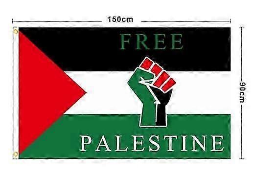 علم فلسطين الحرة ، 3 × 5 قدم فلسطين علم الحرية الحرة ، علم فلسطين راية فلسطين علم حديقة فلسطين