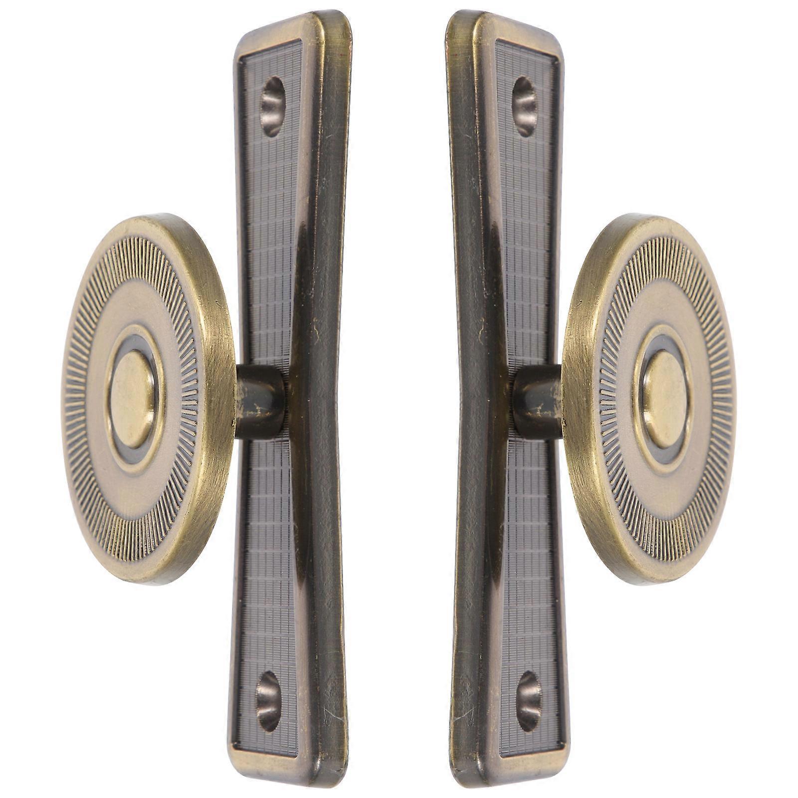 Elegant Bronze Wall Mounted Curtain Holdbacks   2pcs Decorative Drapery Tieback Hooks for Window Draperies & Home Decor Stylish Design