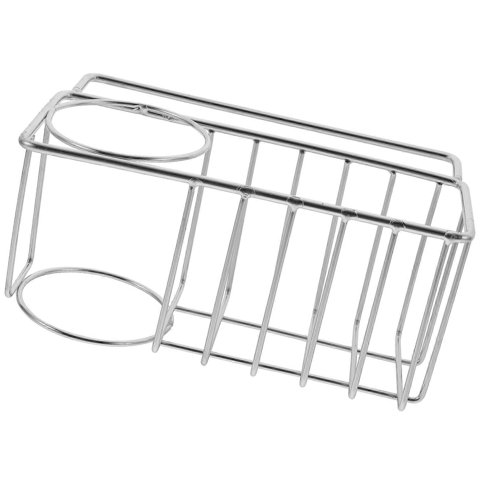 Dish Rag Holder For Kitchen Cleaning Mesh Design Convenient Storage 1Pcs
