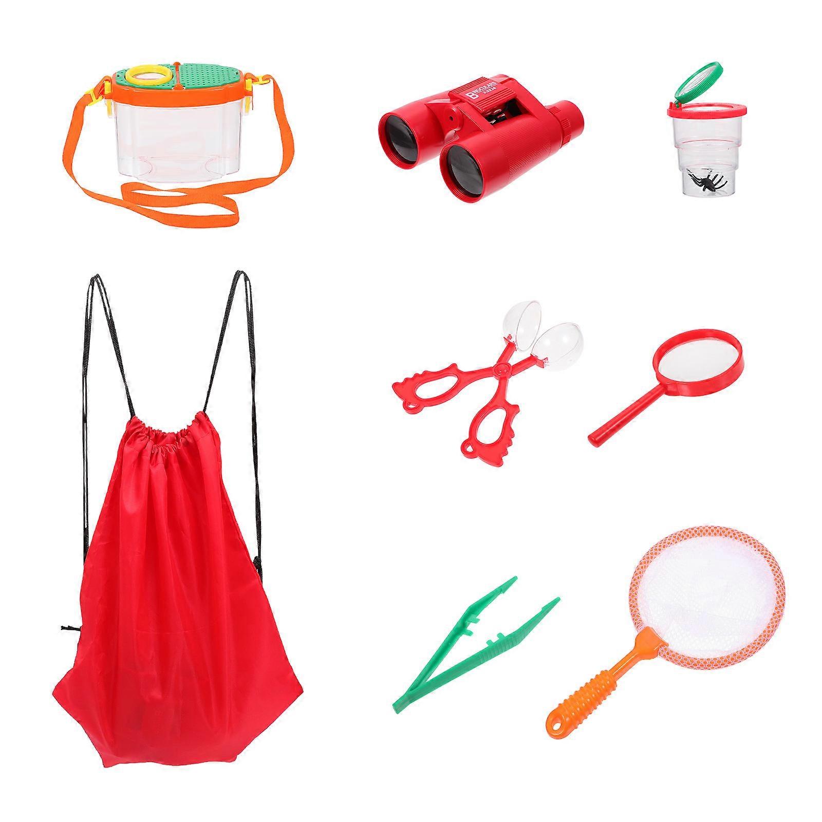 Outdoor Insect Observation Box with Magnifying Glass – Educational Science Tool for Nature Exploration and Learning Activities