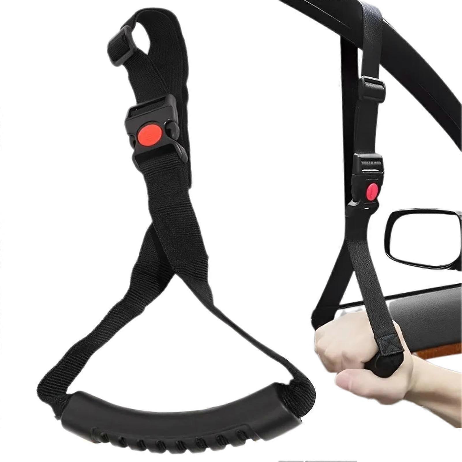 Car Assistance Grip – Adjustable Nylon Handle for Seniors | Compact Design, Space-Saving Door Grip for Enhanced Safety and Usability