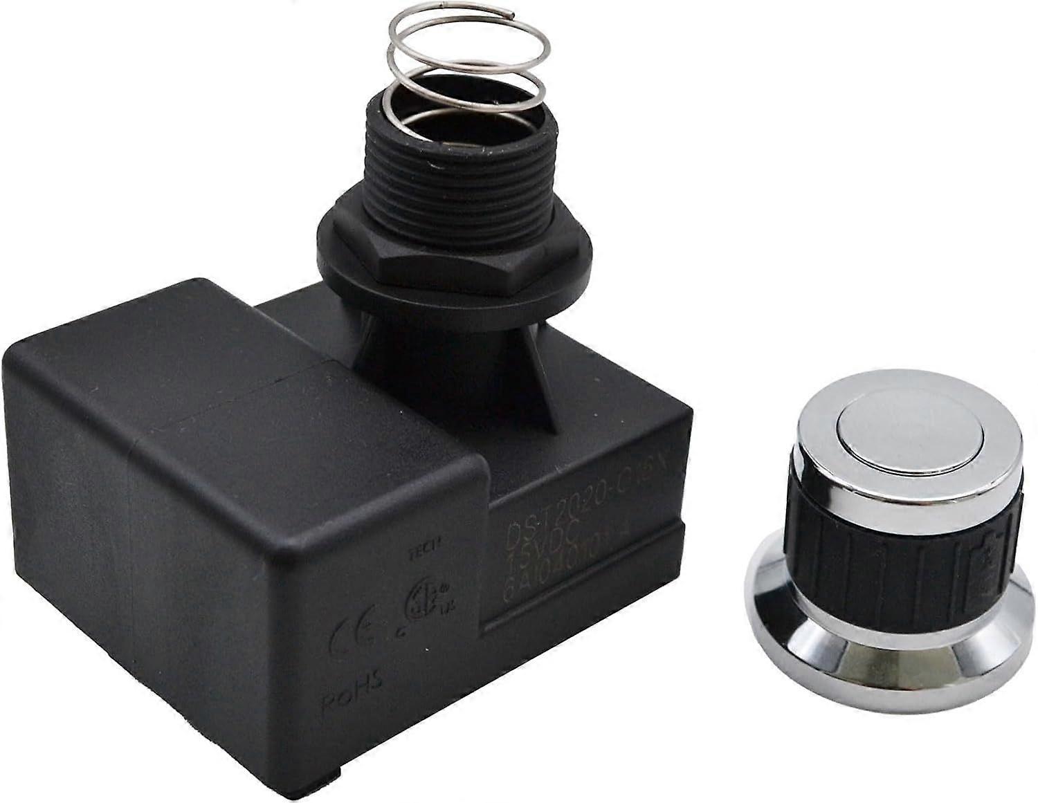 6 Outlets Universal Spark Generator Tact Electronic Switch Igniter with Chrome