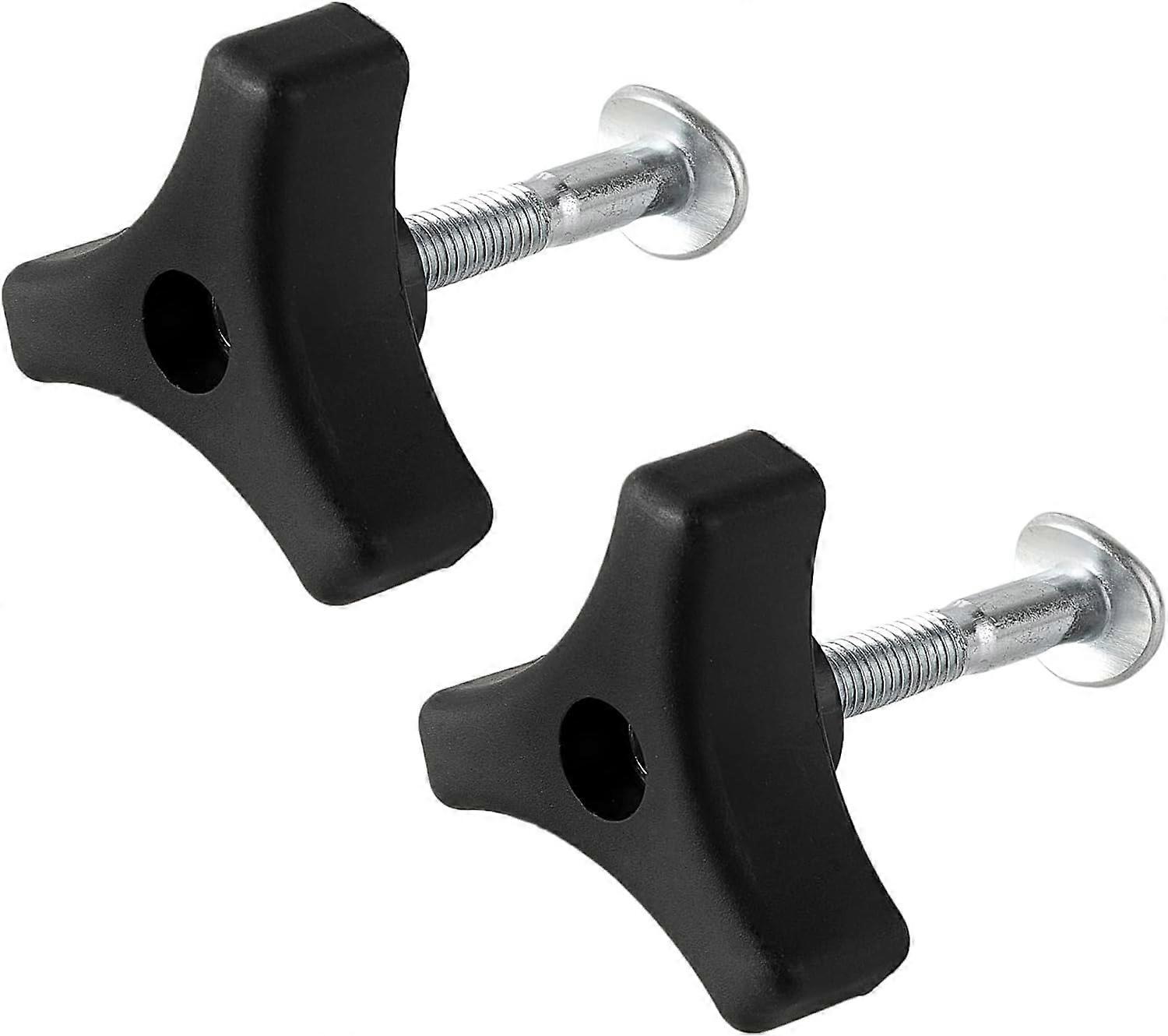 A set of mounting screws for the triangular handle Suitable for 2 sets of nuts and bolts for the handle of a lawn mower