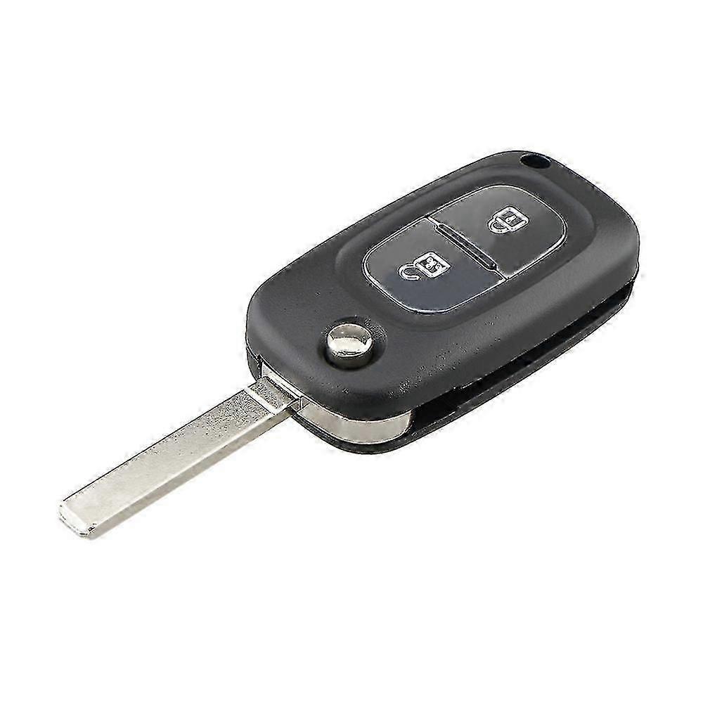 Replacement Car Key Case for Renault Models - Clio, Megane, Kangoo, Modus (2-Button)