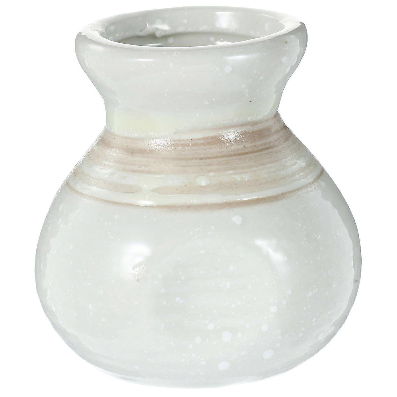 Desktop Toothpick Box Reusable Ceramic Toothpicks Holder Fruit Pick Container