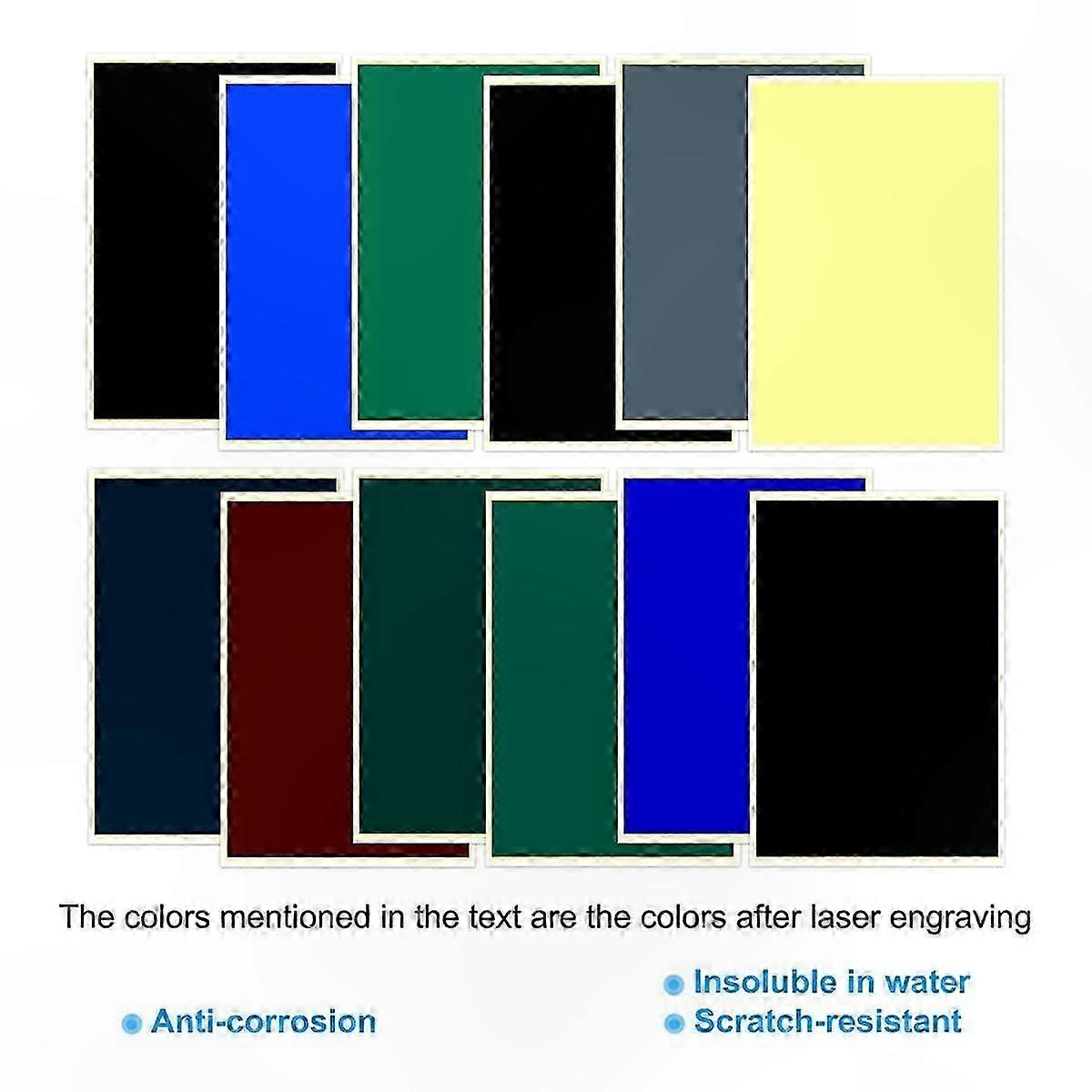 Fiber Laser Marking Paper, 2 Sheets for Metal and Ceramic Engraving Projects