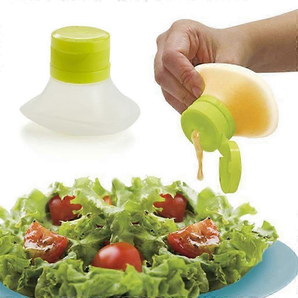 Compact Refillable Spice Jars - Multi-Purpose Silicone for UK Kitchen Organization