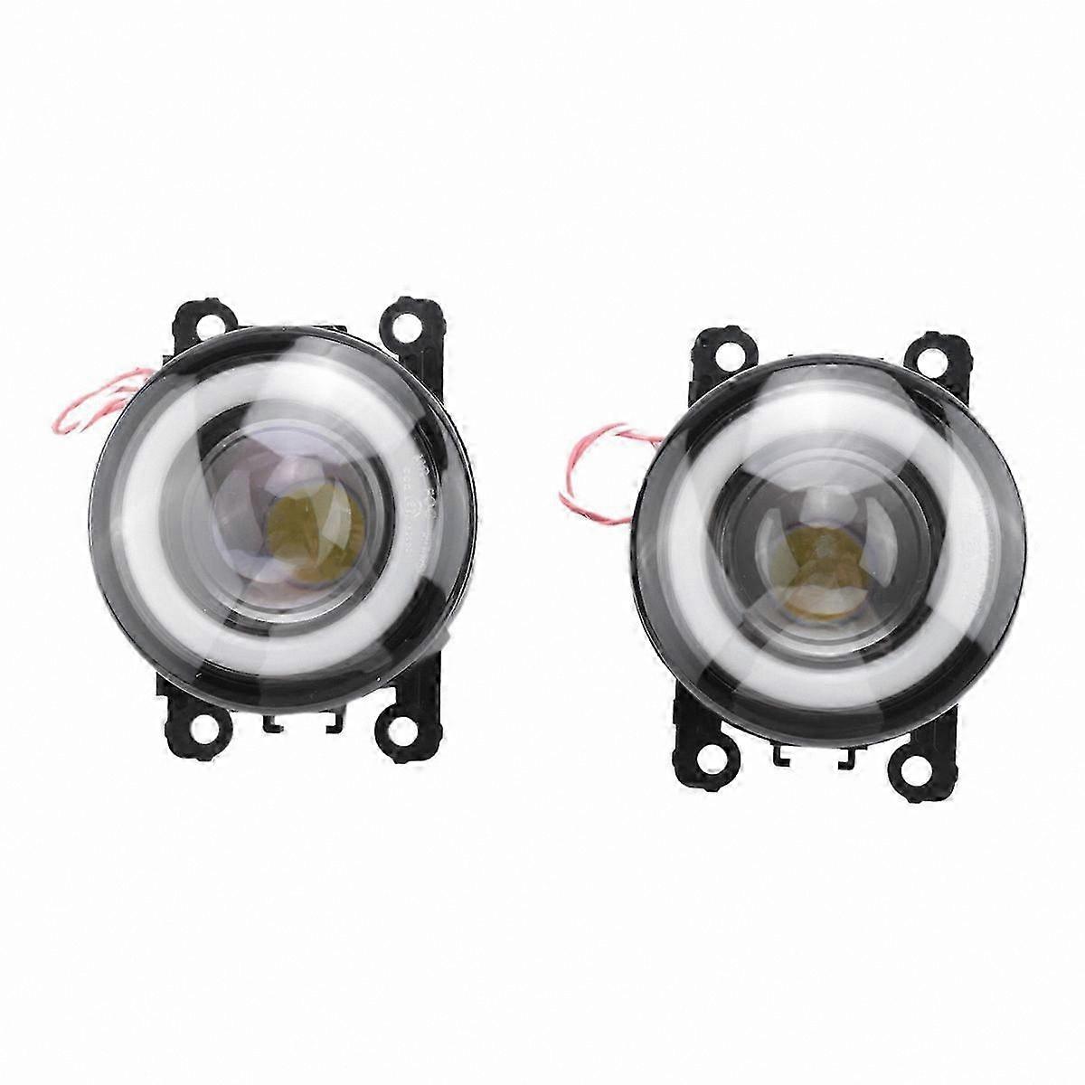 White LED Fog Lights for 1998-2017 Compact SUV Replacement Pair