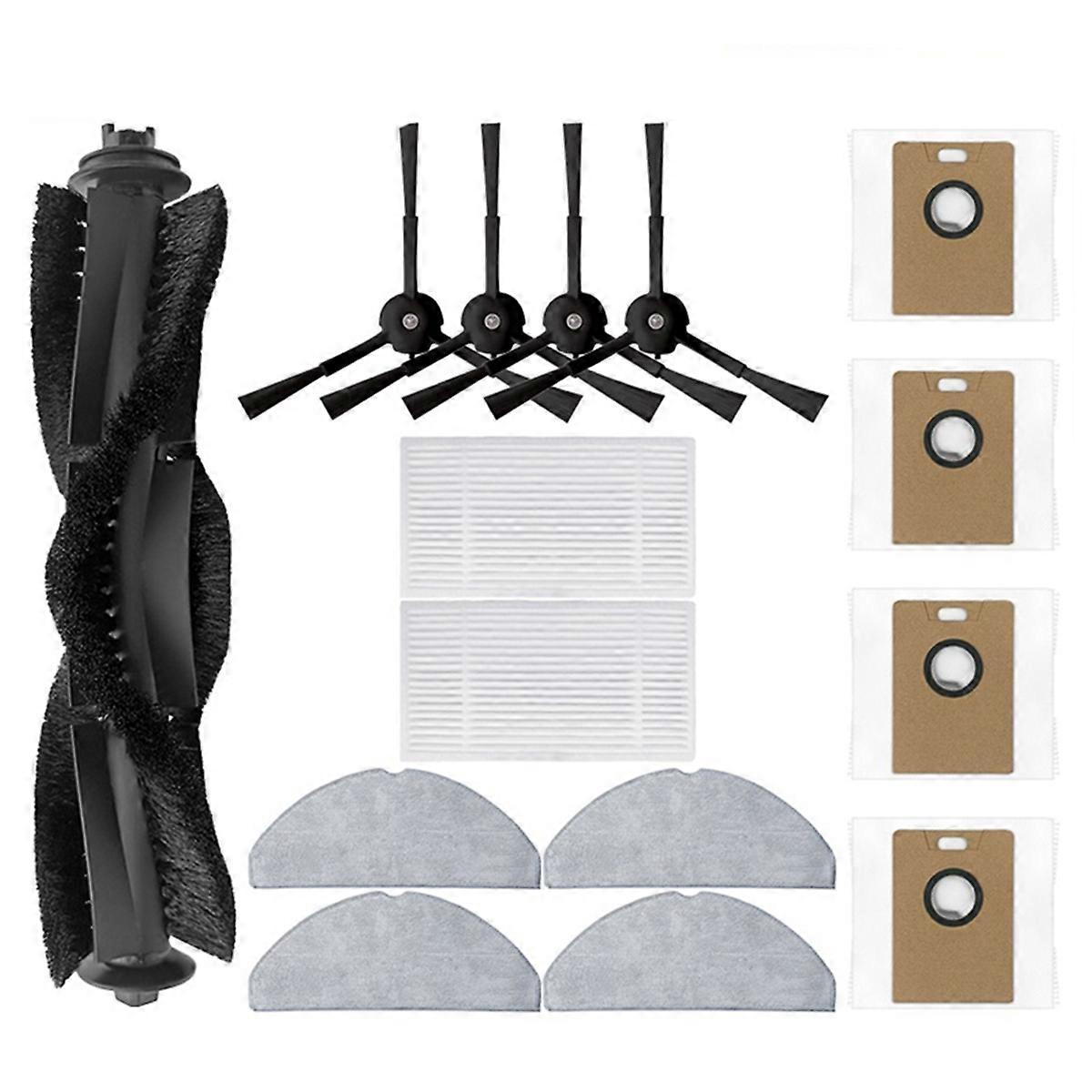 For RV30 Max/RV30 /RV20 Max/RV20 Robot Vacuum Parts Roller Side Brush Filter Mop Dust Bag