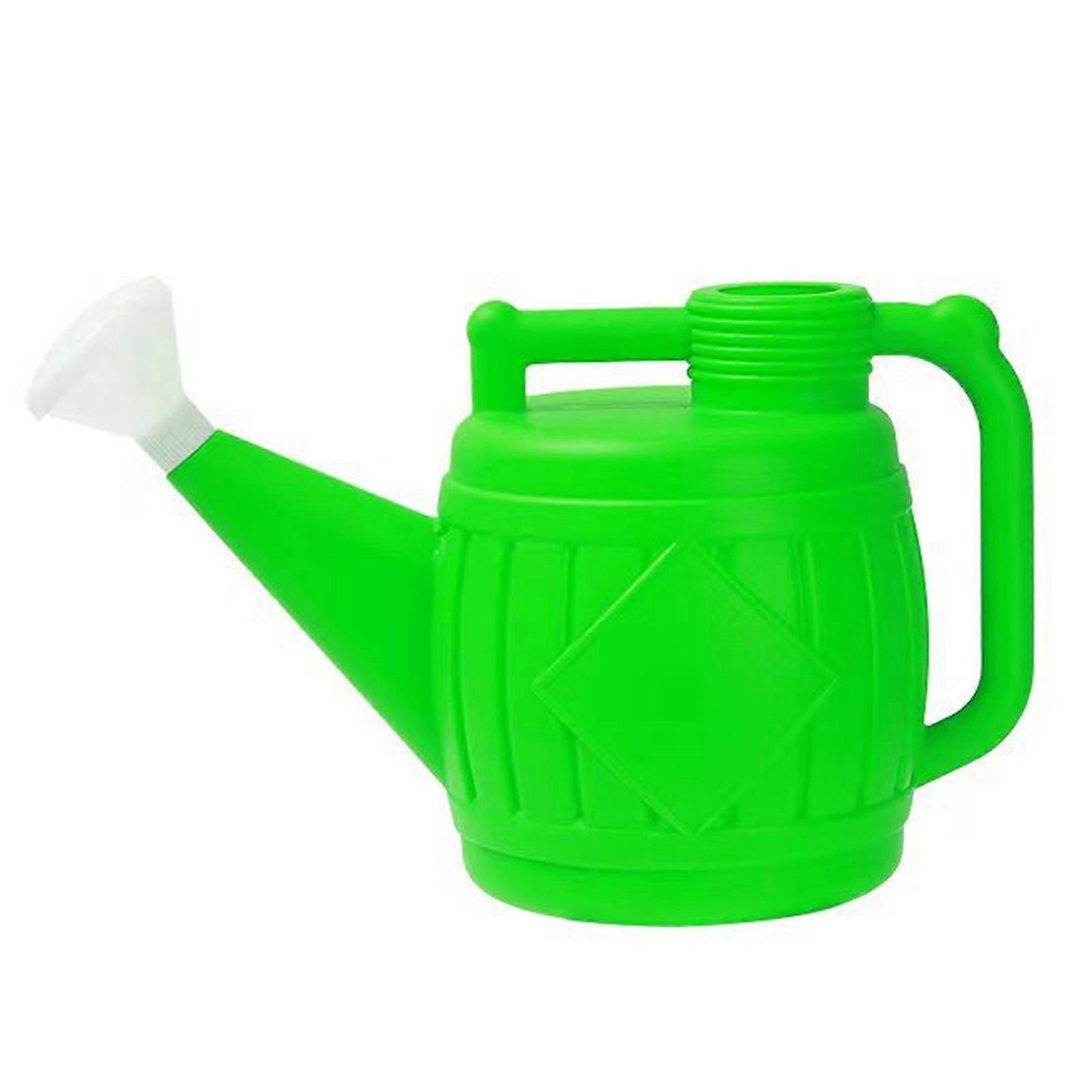 Ergonomic Twin Handle Thickened Watering Can Container 5L 8L Capacity Long Spout Detachable Shower Head For Garden Plant Multicolor