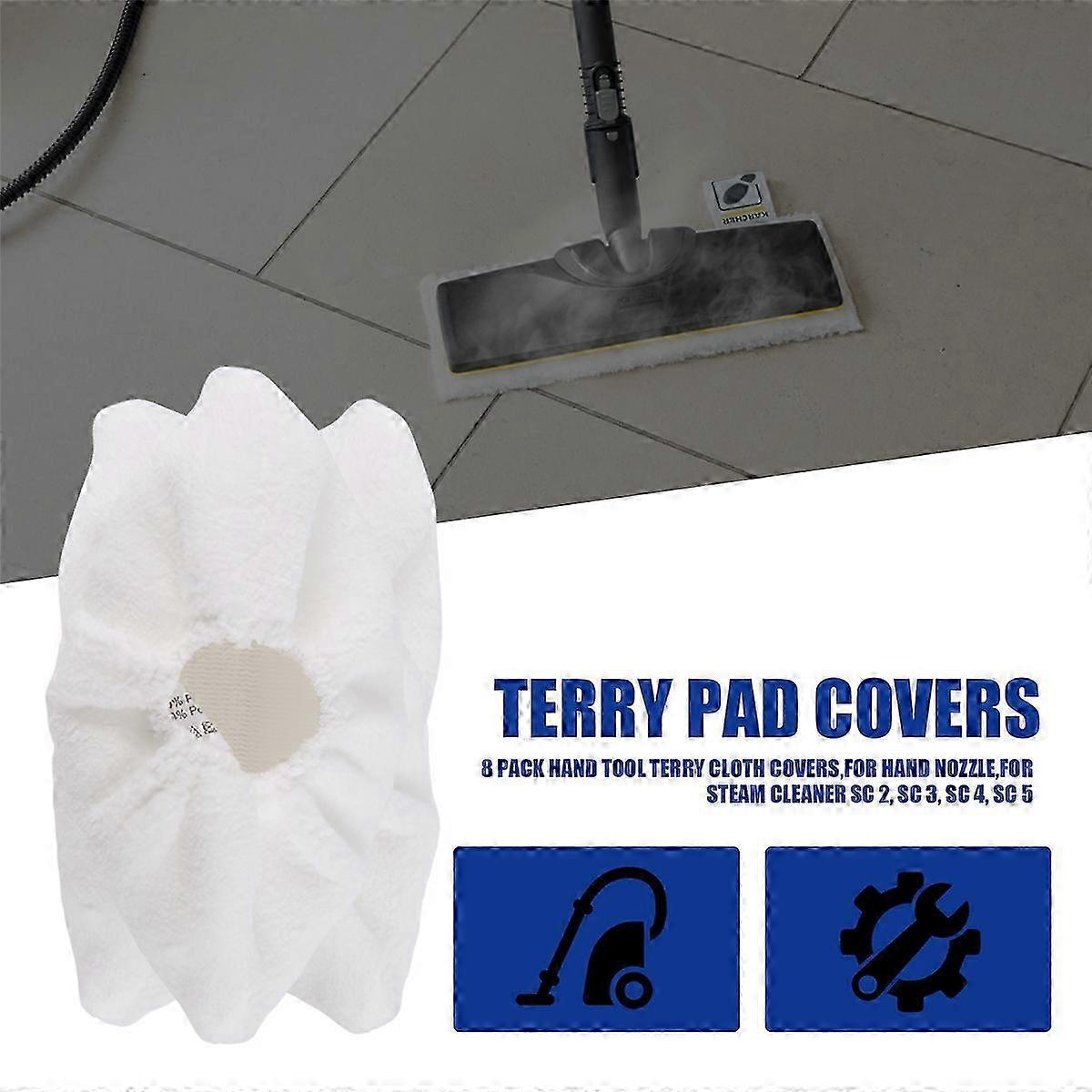 8 Pack Hand Tool Terry Cloth Covers,for Hand Nozzle,for