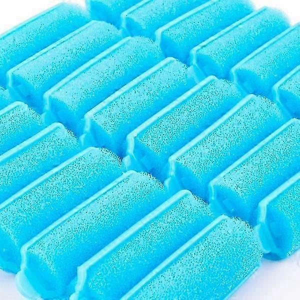 48 Pieces 3 cm Foam Sponge Hair Rollers, Sponge Edge, Curls, Artifacts, Does Not Damage Hair Styling Tools Cs fast