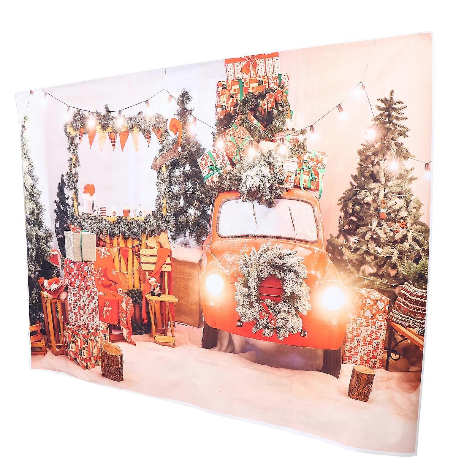 Photography Backdrop Cloth Rectangle Shape Christmas Event Decor 210X150CM 1Set