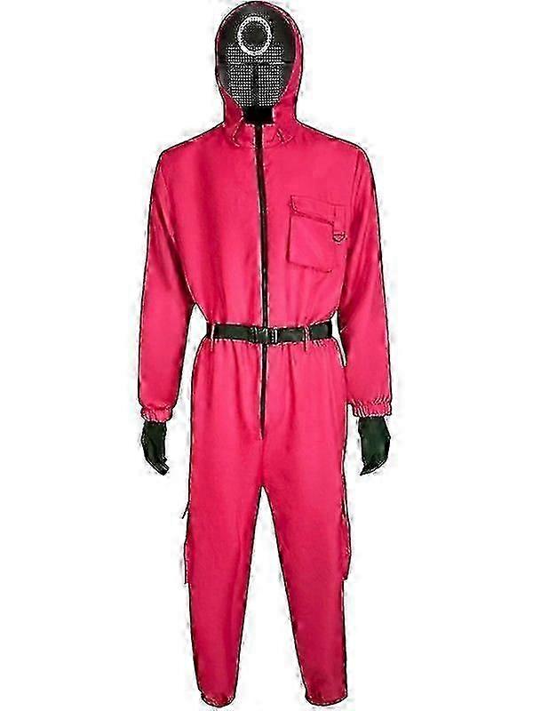 Squid Game 2 Adult Triangle Guard Jumpsuit1