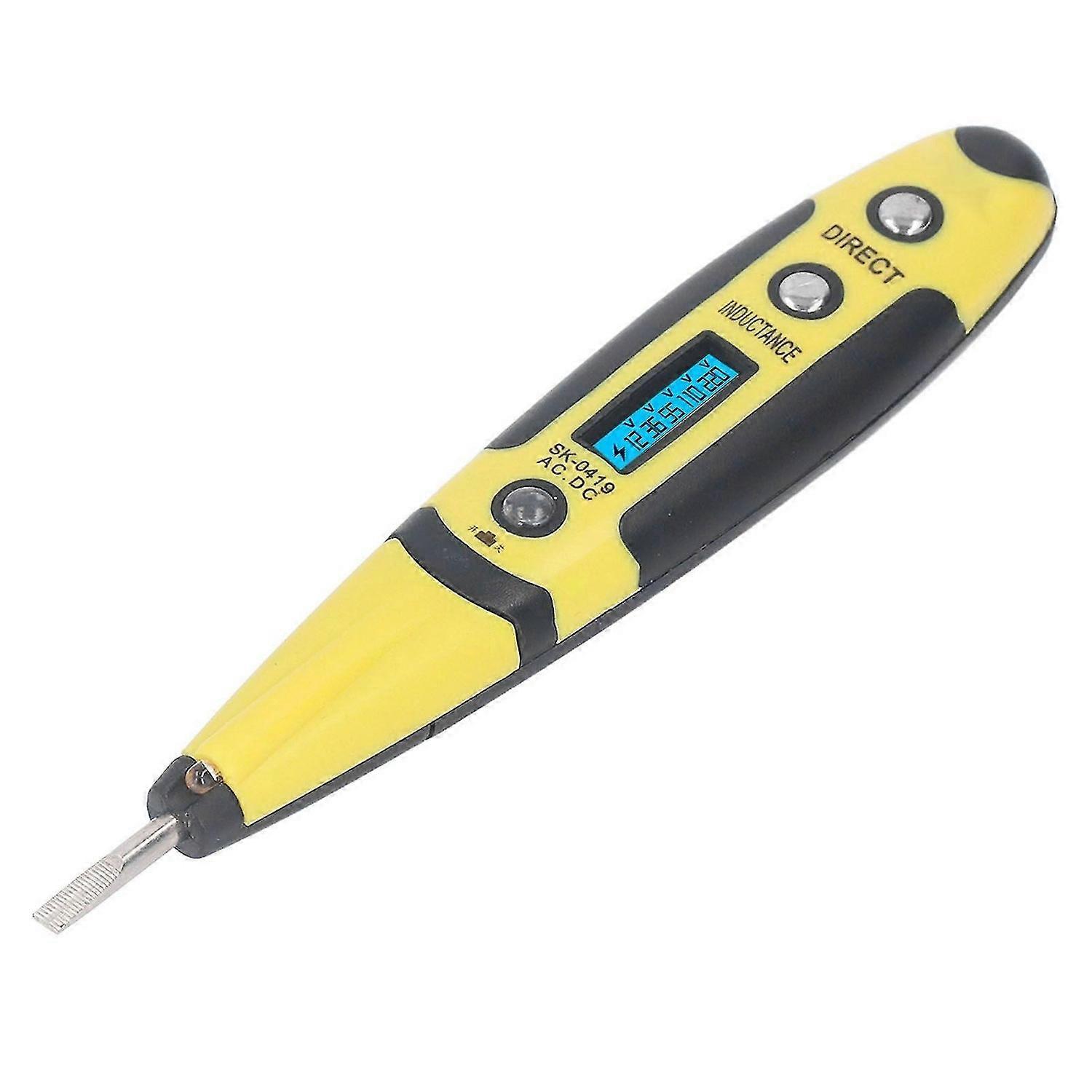 High quality Digital display with light test pen 12V-220V DC AC voltage detector intellig