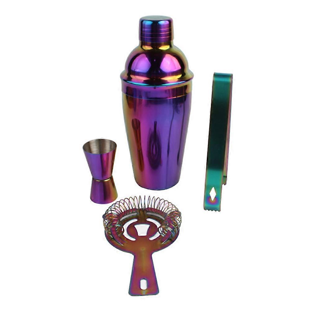 DIY Bartender Tool Set Stainless Steel for Wine Use 8Pcs Cocktail Kit