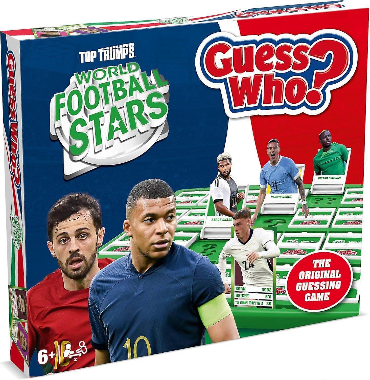 Guess Who World Football Stars (2025 Refresh) Board Game