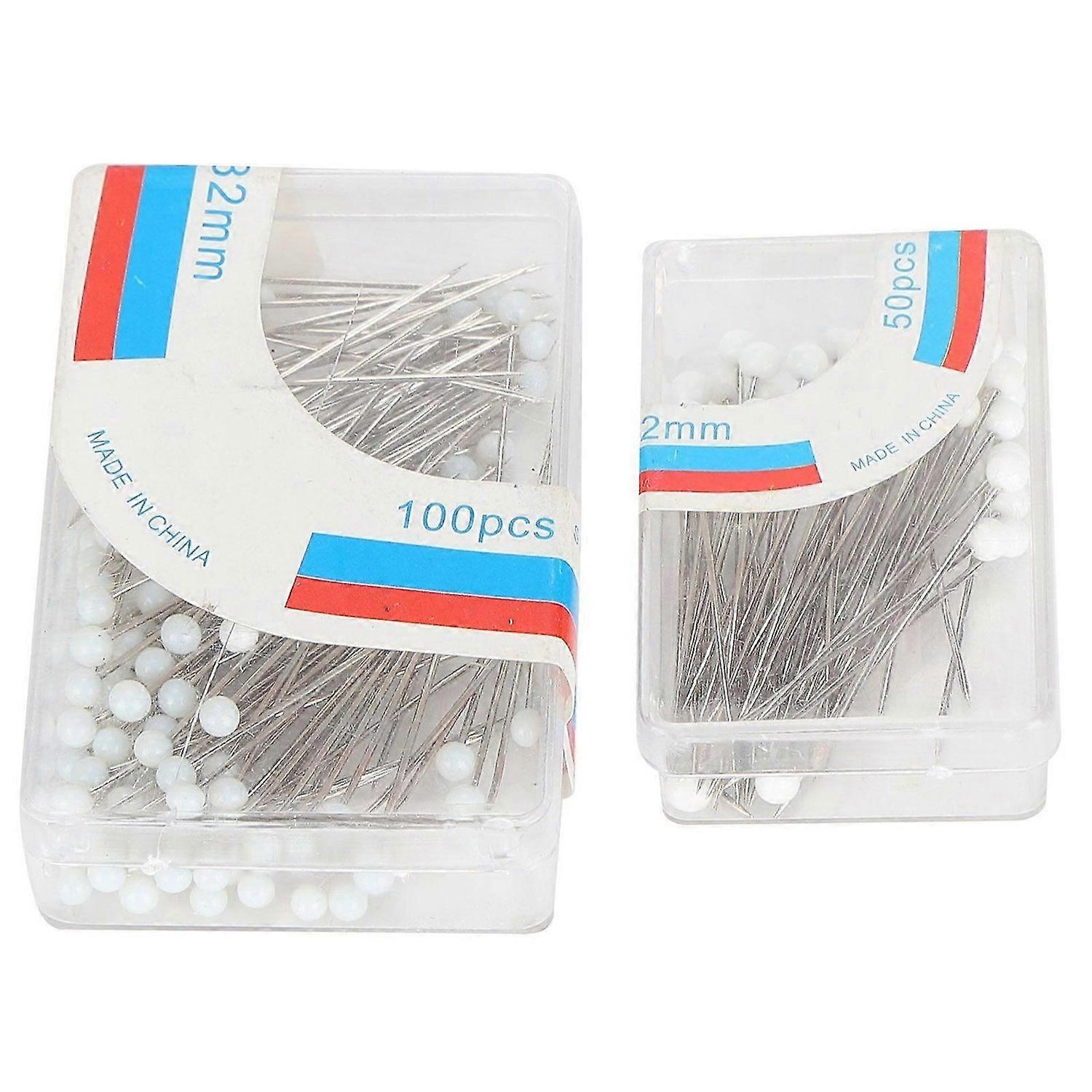 2025 Latest Model 2 Box Sewing Ball Head Pins Straight Pins with Ball for DIY