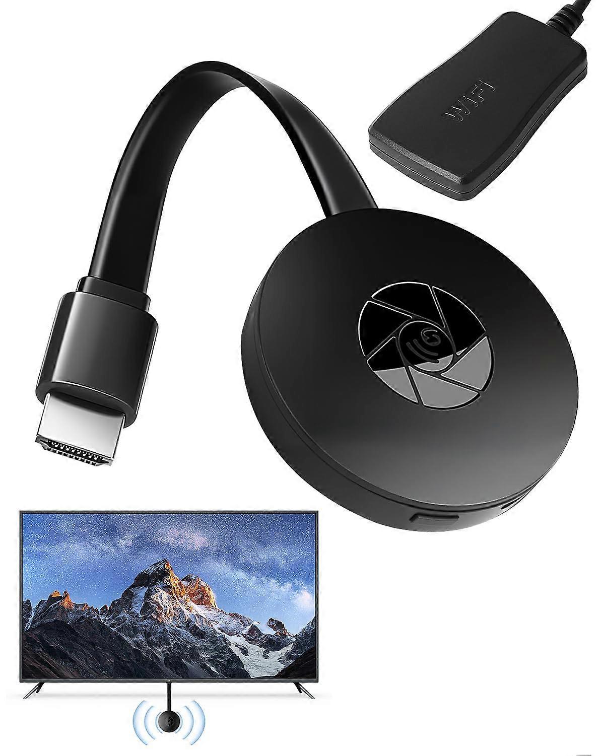 Wireless HDMI Display Adapter 4K/1080P Dongle For TV Miracast DLNA AirPlay Android iOS Win Mac Plug And Play Low Latency