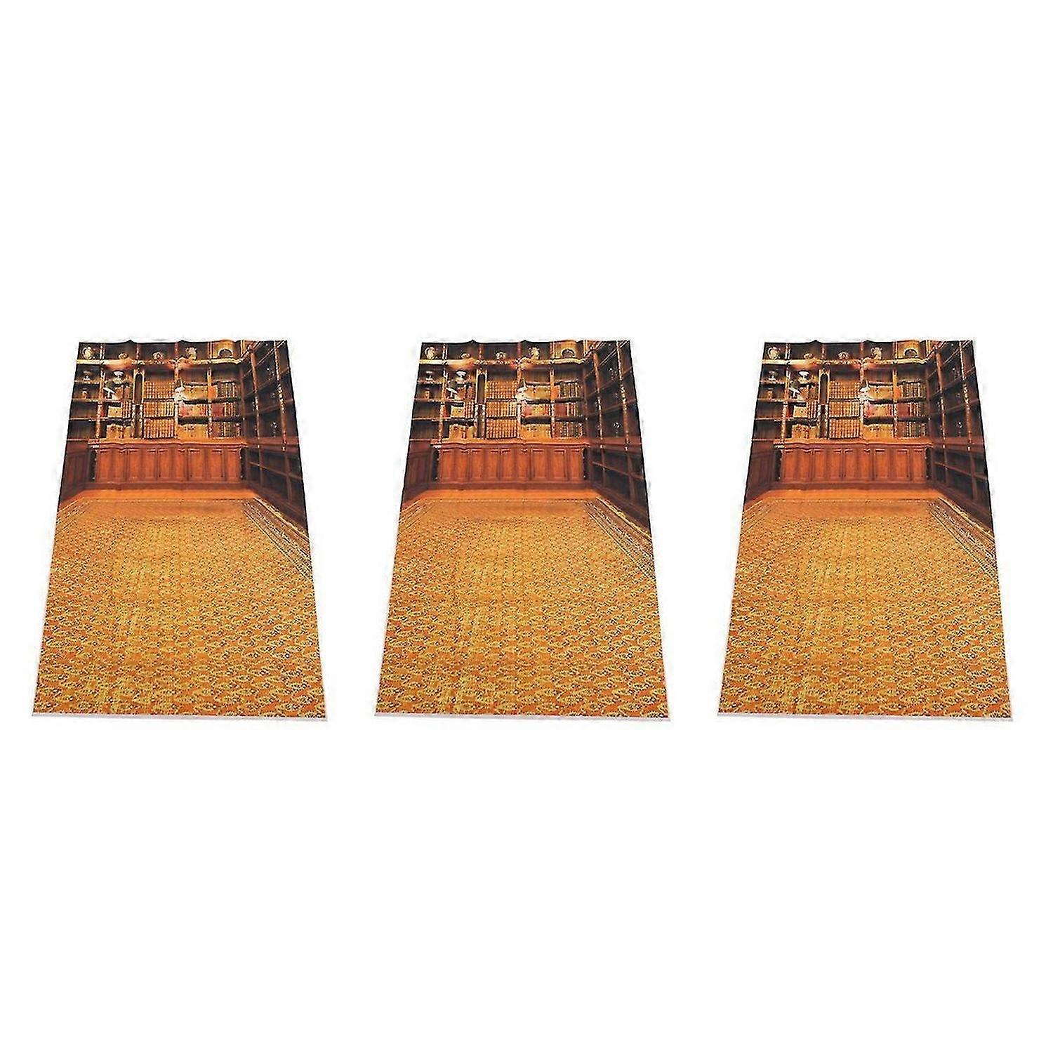 Retro Study Library Books Shelf Photography Photo Background 3X5FT